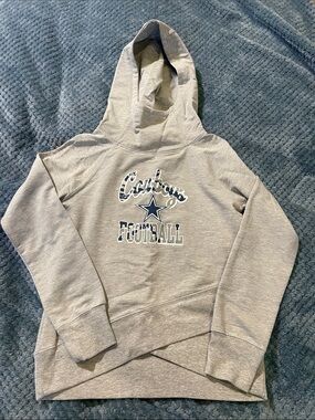 NFL Gray Cowboys Football Hooded Sweater